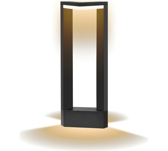 Садово-парковый светильник столб duwi Nuovo LED 170x113x600 10 Вт 3000К литой алюминий IP54 черный 24382 3
