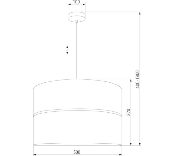 Подвесной светильник TK Lighting 90170 5 хром a057475