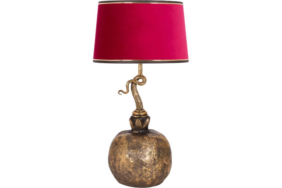 Настольный светильник BOGACHO Гранат бронзового цвета СБ-188/Б/Тюссо ...