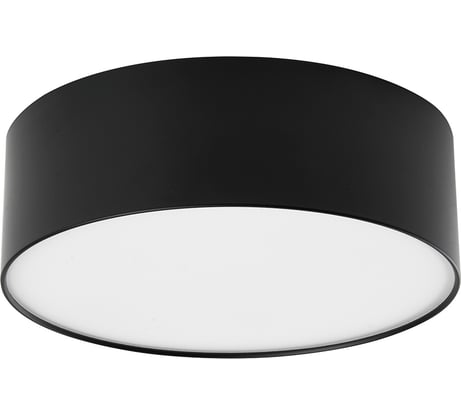 Накладной светильник со светодиодами FERON 28W, 1960Lm, черный (4000К), AL200 Simple matte, 48079