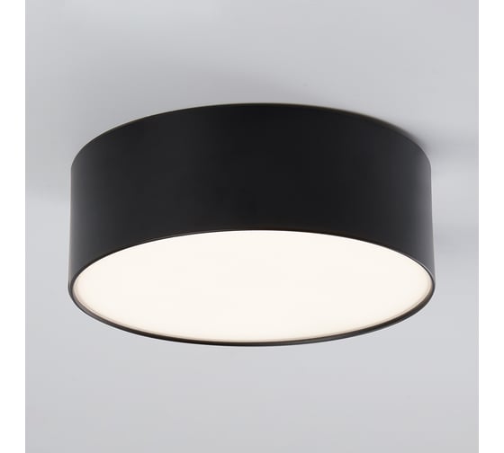 Накладной светильник со светодиодами FERON 28W, 1960Lm, черный (4000К), AL200 Simple matte, 48079