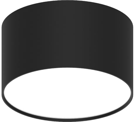 Накладной светильник со светодиодами FERON 20W, 1400Lm, черный (4000К), AL200 Simple matte, 48077