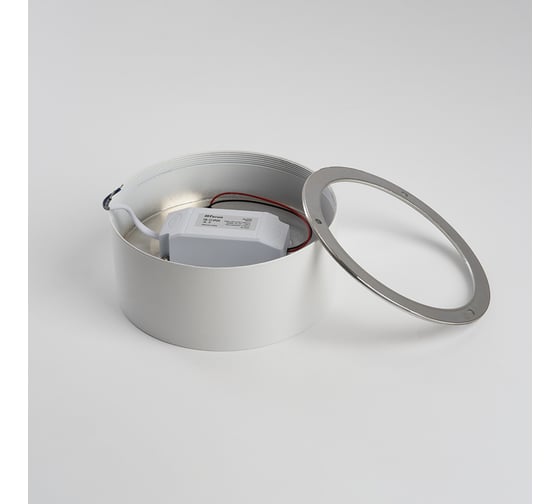 Накладной светильник со светодиодами FERON 28W, 1960Lm, белый (4000К), AL200 Simple matte, 48078