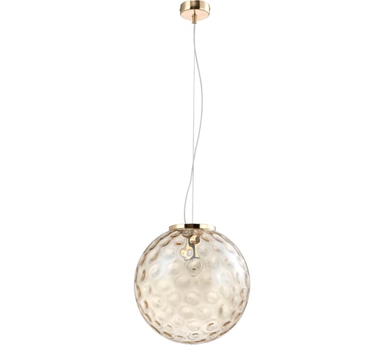 Подвесной светильник Crystal lux MAYO SP1 D300 GOLD/AMBER 1