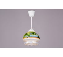 Подвесной светильник РОССВЕТ 1х60ВтхE27 РС-102 Природа лето