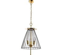 Подвесная люстра Crystal lux MODESTO SP3 BLACK/GOLD