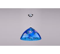 Подвесной светильник РОССВЕТ 1х60ВтхE27 РС-015 Ветка сакура синяя