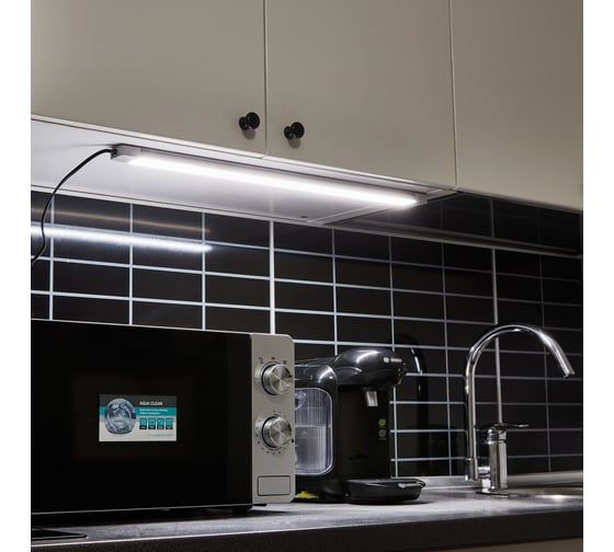 Светодиодный светильник Uniel для мебели ULI-F45-9W/4500K/DIM SENSOR IP20 SILVER UL-00008281