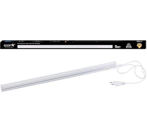 Светильник Econ LED T5x9W 4200K арт. 9-T5-560PVC