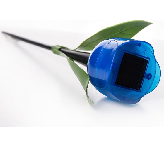 Садовый светильник Uniel на солнечной батарее "Синий тюльпан" USL-C-454/PT305 BLUE TULIP UL-00004279