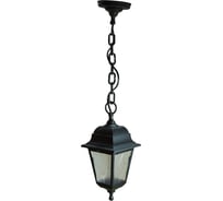 Уличный архитектурный подвесной светильник Uniel UUL-A01H 60W/E27 IP44 BLACK SILVER UL-00009489