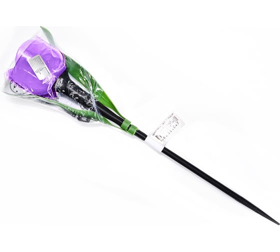 Садовый светильник Uniel на солнечной батарее "Лиловый тюльпан" USL-C-453/PT305 PURPLE TULIP UL-00004278