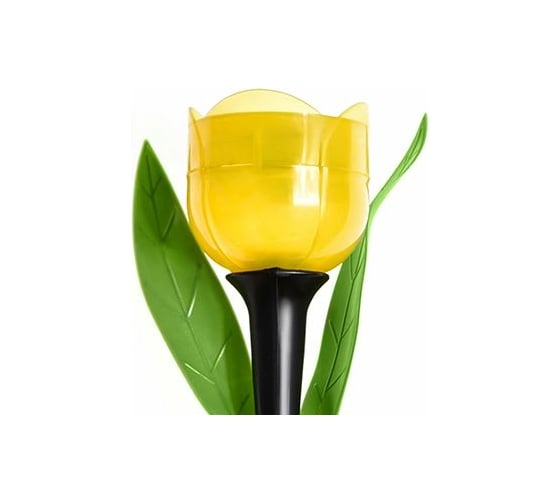 Садовый светильник Uniel на солнечной батарее "Желтый тюльпан" USL-C-452/PT305 YELLOW TULIP UL-00004277