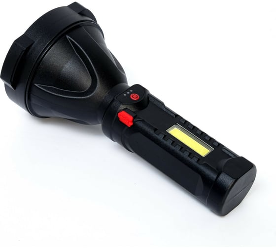 Ручной фонарь СИМАЛЕНД 1 Вт, 100 лм, 1200 мАч, OSL, LED, COB, 5 режимов, 4.3x9 х 18.7 см 7615565