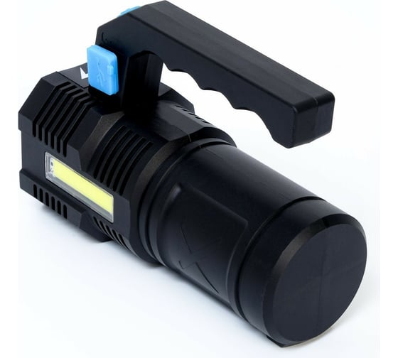 Прожекторный аккумуляторный фонарь СИМАЛЕНД, 10 Вт, 3500 мАч, XPE + COB, USB, 15x6 см 7609843