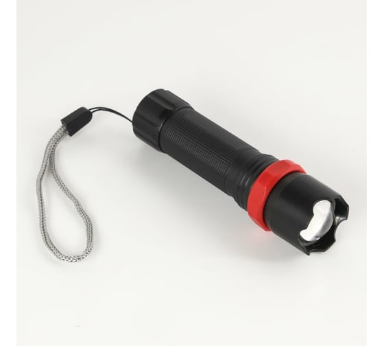 Ручной фонарь СИМАЛЕНД аккумуляторный, 3 режима, от USB, 10x2.5 см 6259787 1