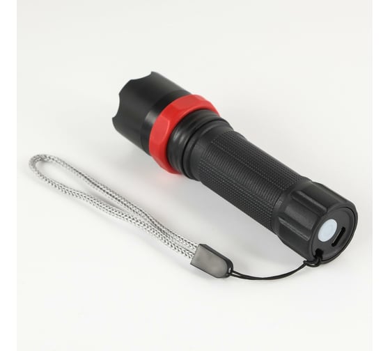 Ручной фонарь СИМАЛЕНД аккумуляторный, 3 режима, от USB, 10x2.5 см 6259787