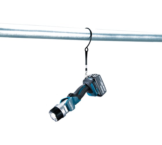 Фонарь Makita DML808 LXT 18В, ручной, регулируемый пучок света (линза), алюминиевая голова, 190Лм DEBDML808