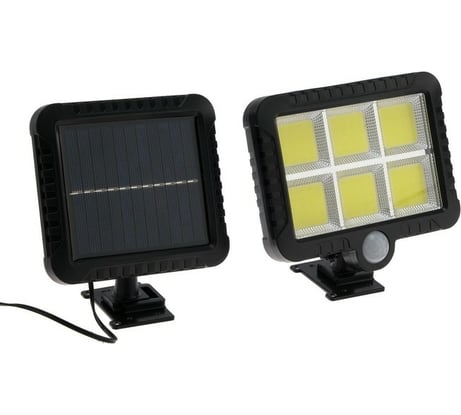 Светодиодный прожектор LUAZON на выносной солнечной батарее 18 Вт, COB LED, 6500К 5396856