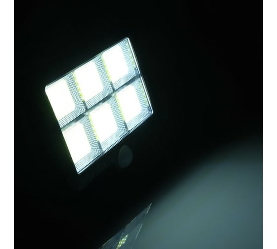 Светодиодный прожектор LUAZON на выносной солнечной батарее 18 Вт, COB LED, 6500К 5396856