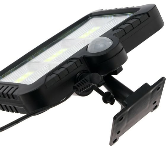 Светодиодный прожектор LUAZON на выносной солнечной батарее 18 Вт, COB LED, 6500К 5396856