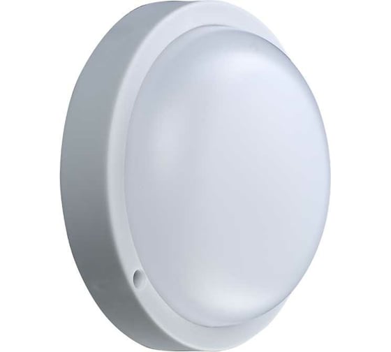 Светодиодный накладной светильник truEnergy круг IP54 12W 4000K 900Lm D170мм белый пластик 11110 1