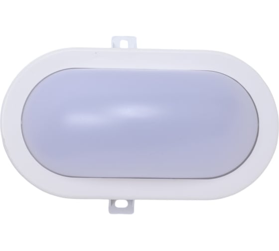 Светодиодный накладной светильник truEnergy овал IP64 6W 4000K 420Lm 170x116мм белый пластик 11103