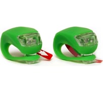 Фонари JOY KIE XC-108 green, перед+зад комплект, 3 функции H000008096