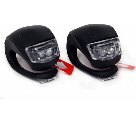 Фонари JOY KIE XC-108 black, перед+зад комплект H000008092