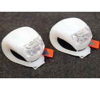 Фонари XC-108 JOY KIE white, перед+зад комплект, 3 функции, в одной упаковке H000008093