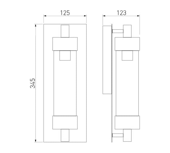 Садово-парковый светильник Elektrostandard Pipe D - 35151/D / чёрный a058261