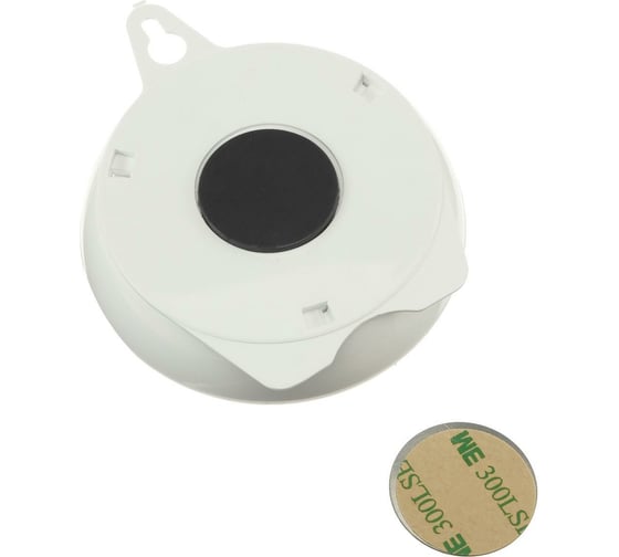 Светодиодный светильник с датчиком движения LUAZON, 6 LED, 2,5 Вт, от батареек 3*AAA, 6500К, белый 5198858