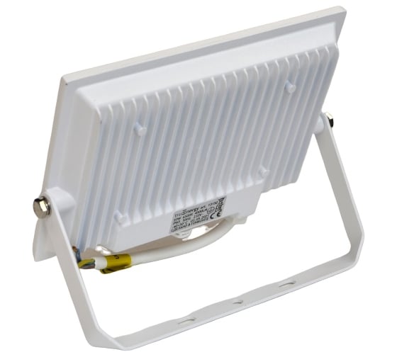 Светодиодный прожектор truEnergy IP65 50W 6500K 4000Lm 207x170x22 мм белый алюминий 13150