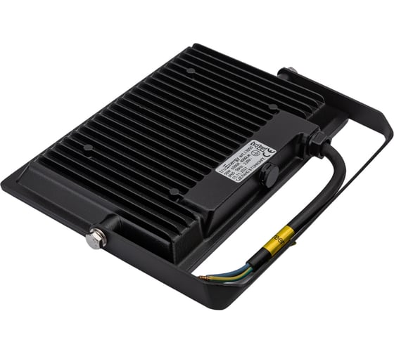 Светодиодный прожектор truEnergy IP65 50W 6500K 4000Lm 187x133мм черный алюминий 13050