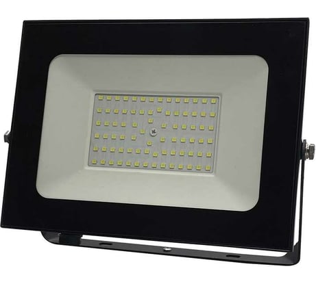 Светодиодный прожектор truEnergy IP65 70W 6500K 5600Lm 212x156мм черный алюминий 13070