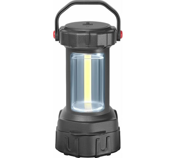 Кемпинговый фонарь Defender FL-21, LED+COB поворотн ручка,Li АКБ, красный 92012