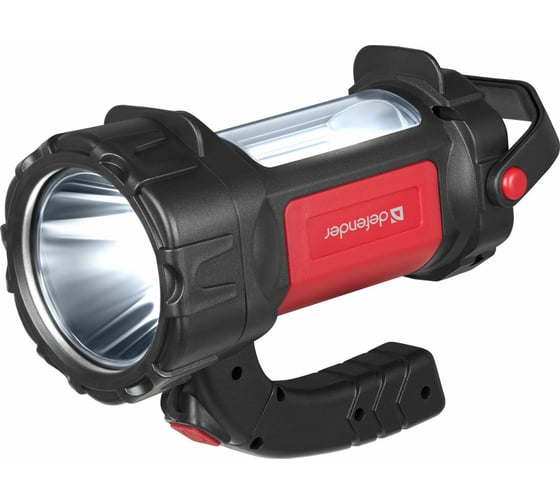Кемпинговый фонарь Defender FL-21, LED+COB поворотн ручка,Li АКБ, красный 92012