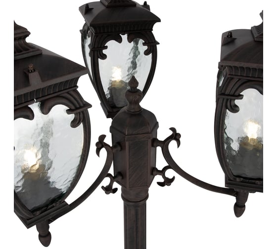 Уличный фонарь (столб) MAYTONI Fleur O414FL-03BZ