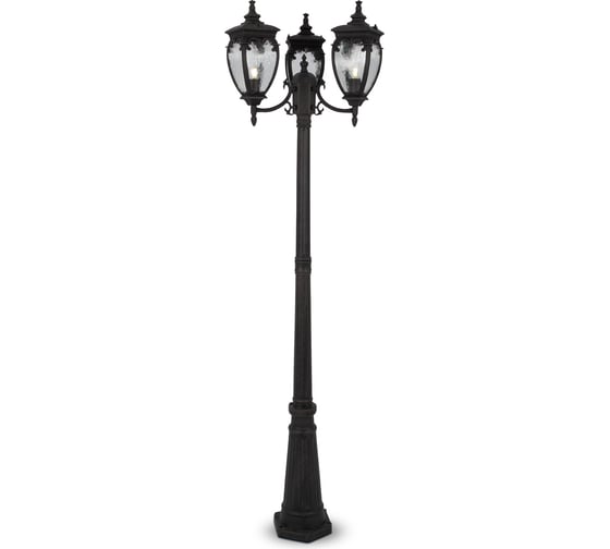 Уличный фонарь (столб) MAYTONI Fleur O414FL-03BZ