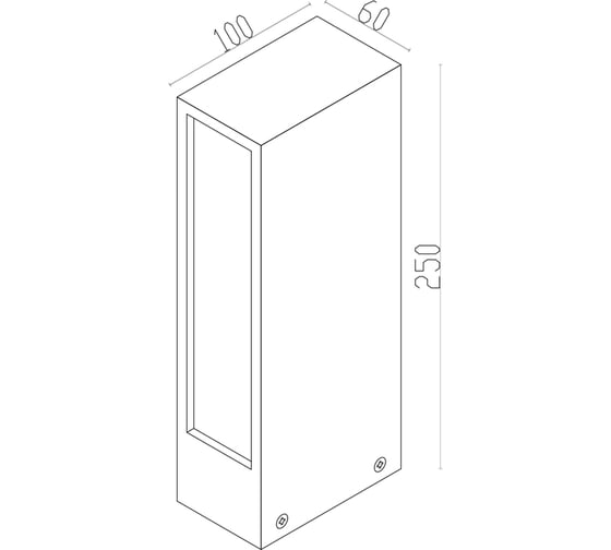 Уличный фонарь (столб) MAYTONI Hof O422FL-L6GF