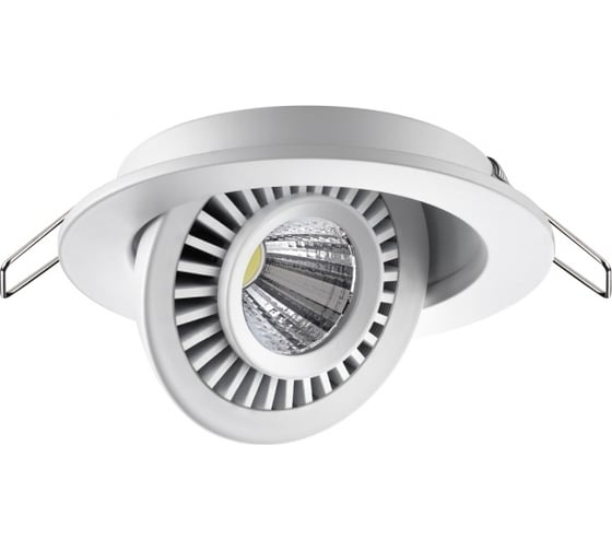 Встраиваемый светодиодный светильник NOVOTECH LED, 9W, GESSO 358815