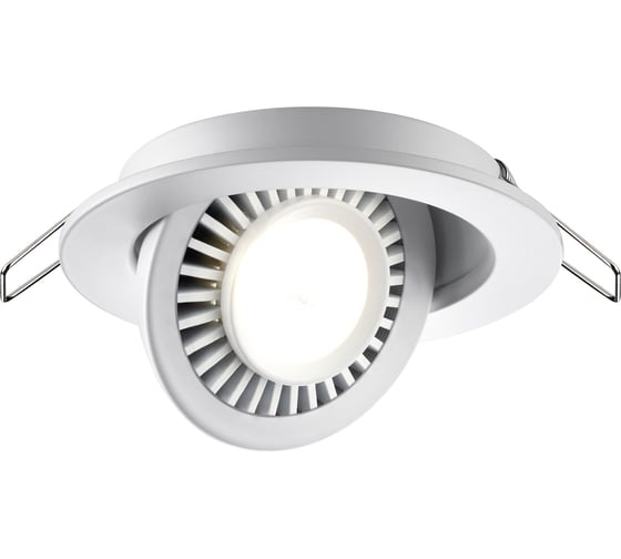 Встраиваемый светодиодный светильник NOVOTECH LED, 9W, GESSO 358815