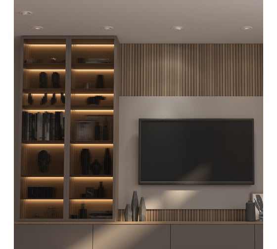 Встраиваемый светодиодный светильник NOVOTECH LED, 9W, GESSO 358815