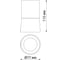 Накладной светильник NOVOTECH GU10, 9W, ELINA 370901 3