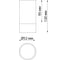 Накладной светильник NOVOTECH GU10, 9W, SLIM 370866 2