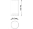 Накладной светильник NOVOTECH GU10, 9W, ULAR 370891 2
