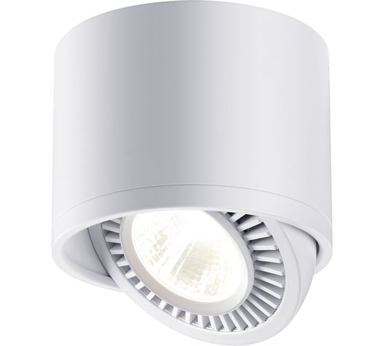 Накладной светодиодный светильник NOVOTECH LED, 18W, GESSO 358813
