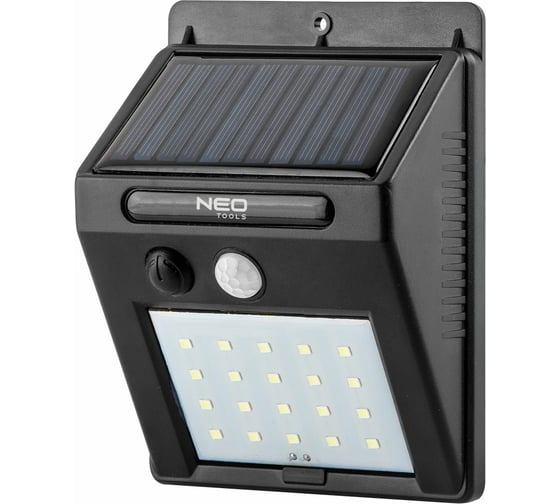 Настенный светильник на солнечных батарейках NEO Tools LED SDM 99-055