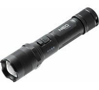 Перезаряжаемый фонарик NEO Tools USB 1000 лм OSRAM P9 LED 99-035