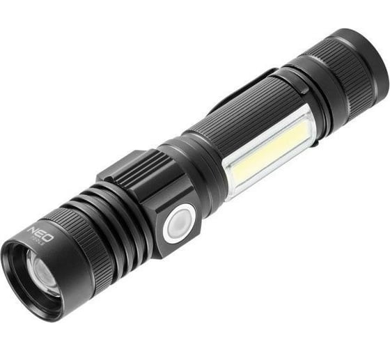 Аккумуляторный фонарь NEO Tools USB 800lm 2in1 CREE T6 LED 99-033 1